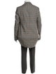 Comme des Garçons Homme Plus Wool Plaid Print Blazer