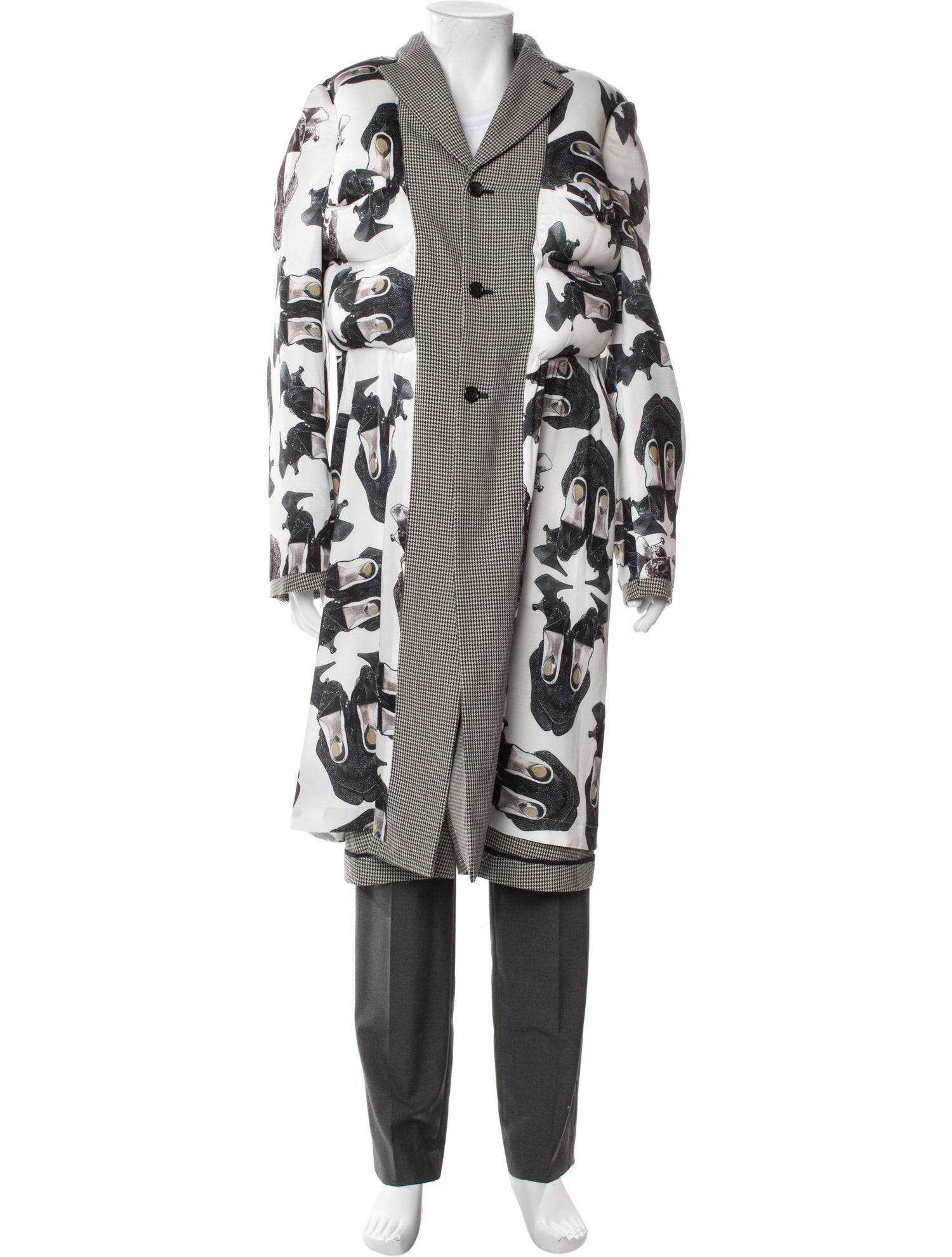 Comme des Garçons Homme Plus Printed Parka