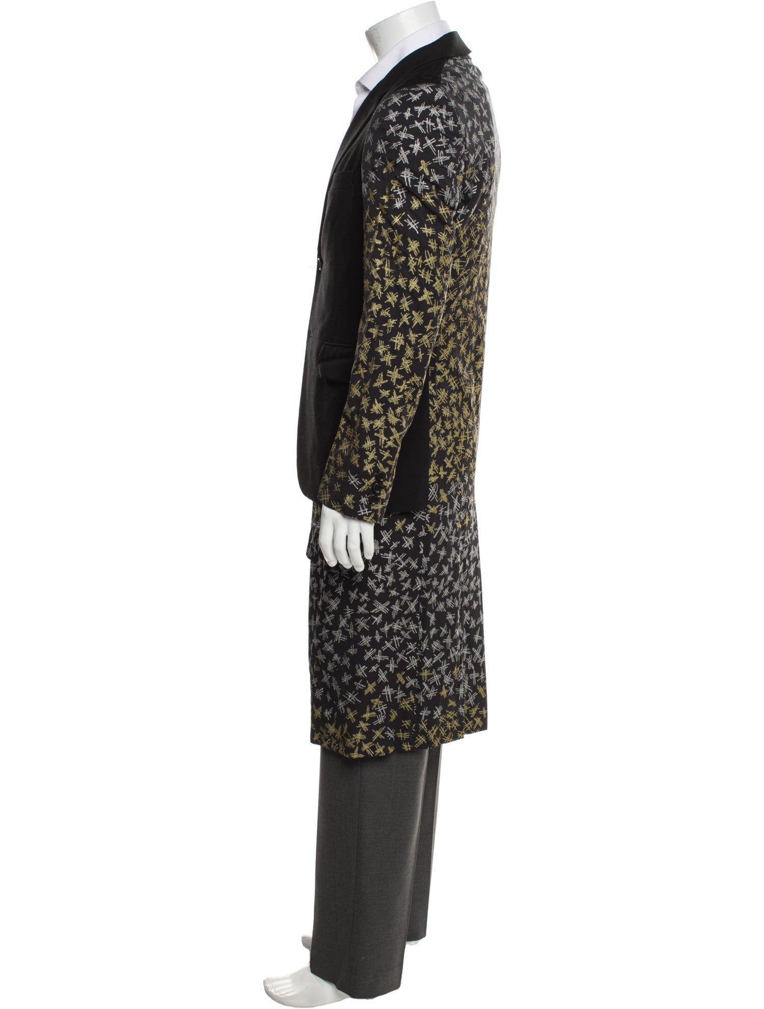 Comme des Garçons Homme Plus Silk Printed Blazer