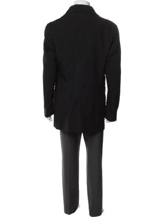 Comme des Garçons Homme Plus Raw-Edge Trim Blazer