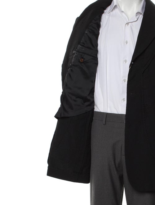 Comme des Garçons Homme Plus Raw-Edge Trim Blazer