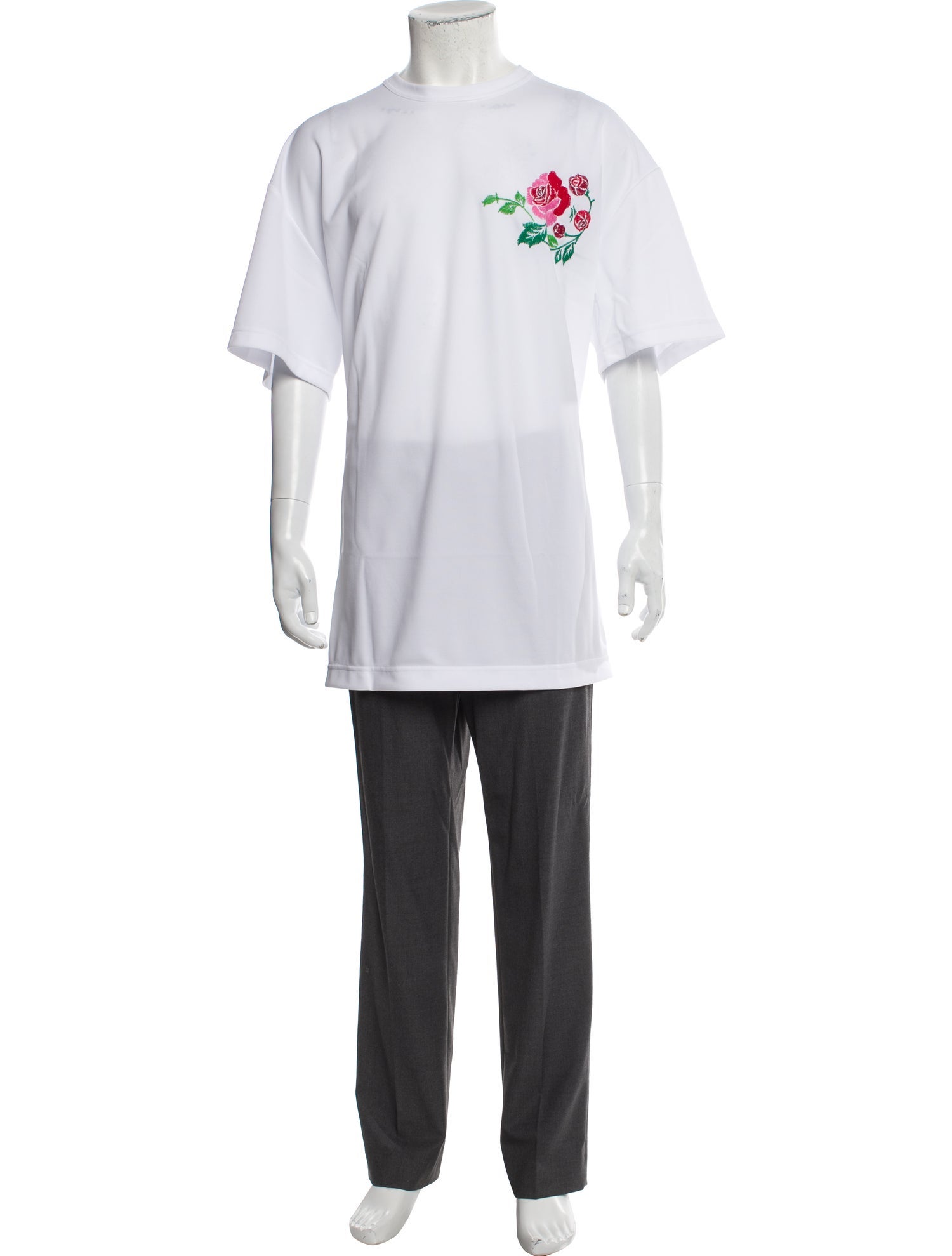 Comme des Garçons Homme Plus Graphic Print Crew Neck T-Shirt