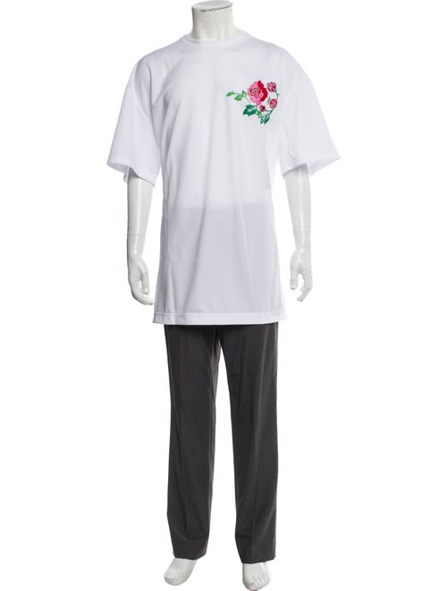 Comme des Garçons Homme Plus Graphic Print Crew Neck T-Shirt