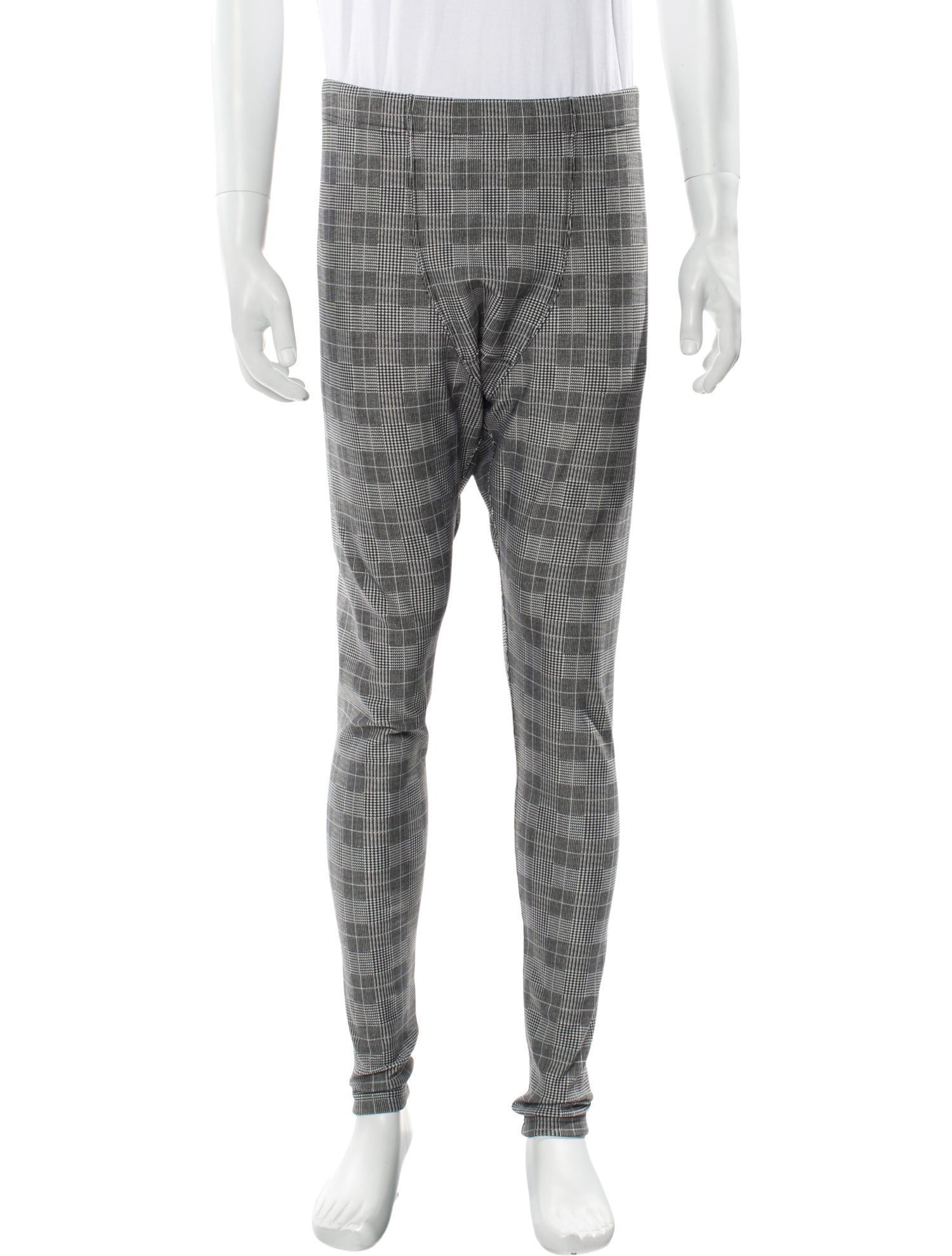 Comme des Garçons Homme Plus Plaid Print Lounge Bottoms