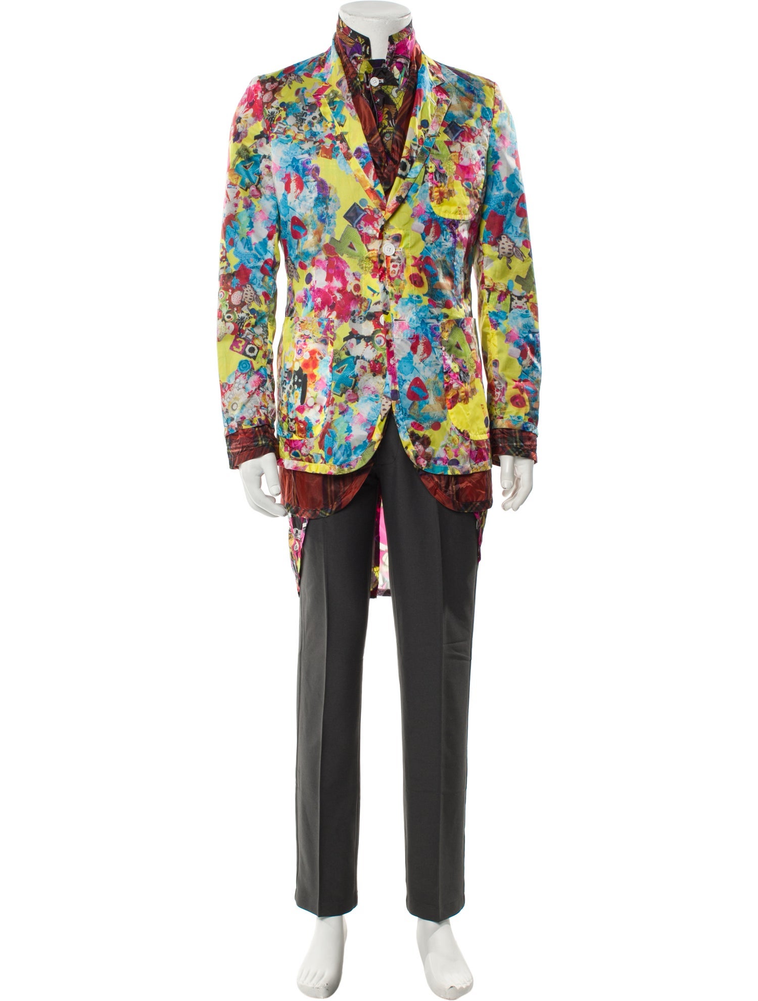 Comme des Garçons Homme Plus 2014 'Hatching' Parka