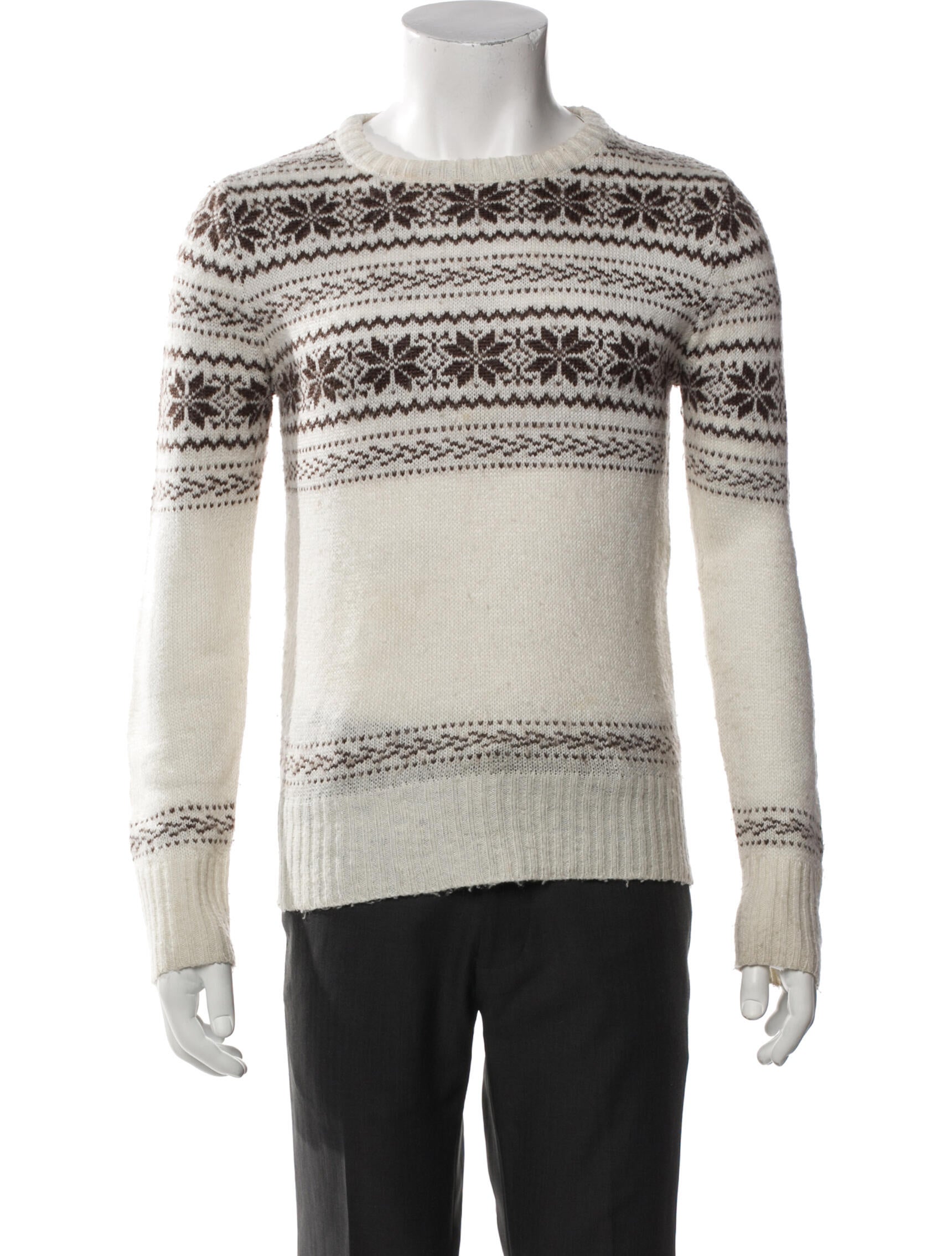 Comme des Garçons Homme Plus Printed Crew Neck Pullover