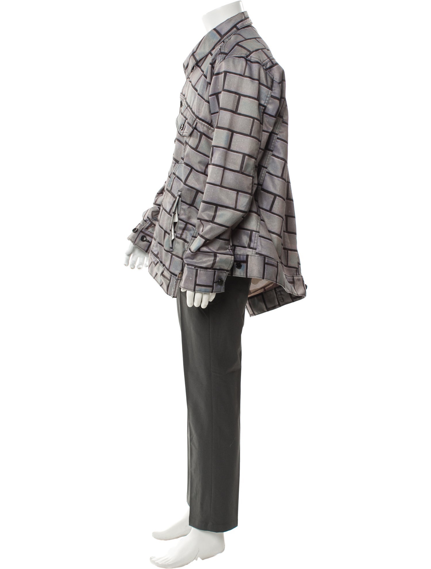 Comme des Garçons Homme Plus 2018 'White Shock' Puffer Coat