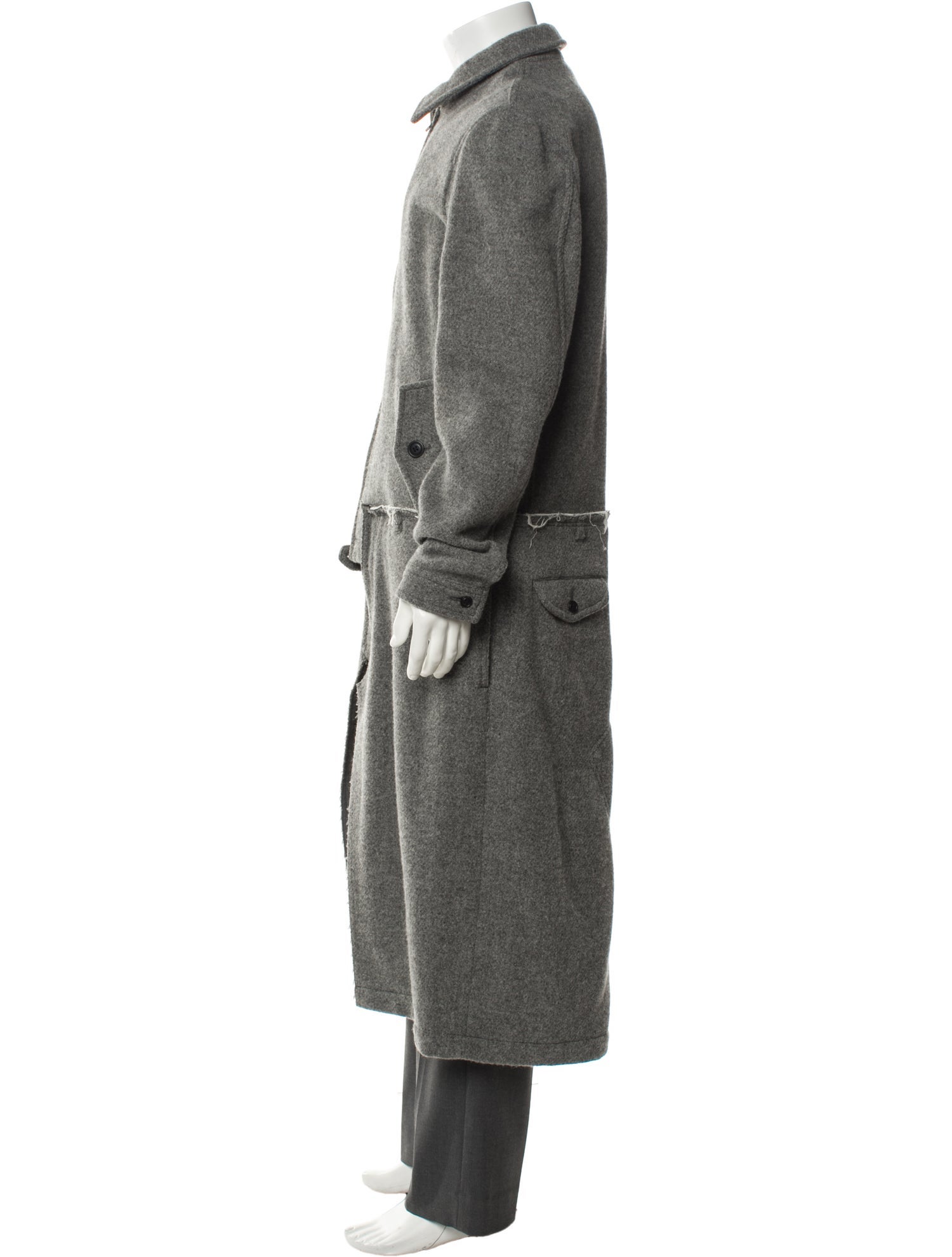 Comme des Garçons Homme Plus Wool Overcoat