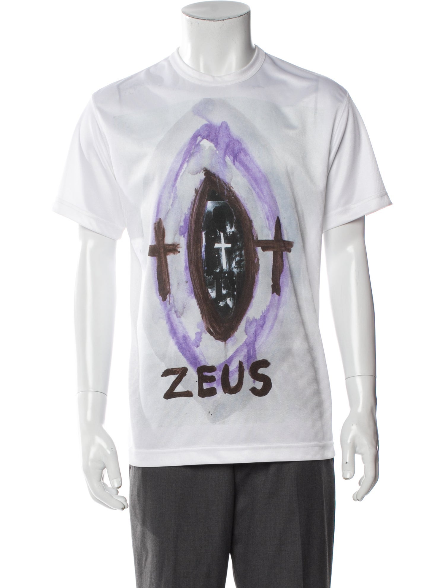 Comme des Garçons Homme Plus Graphic Print Crew Neck T-Shirt