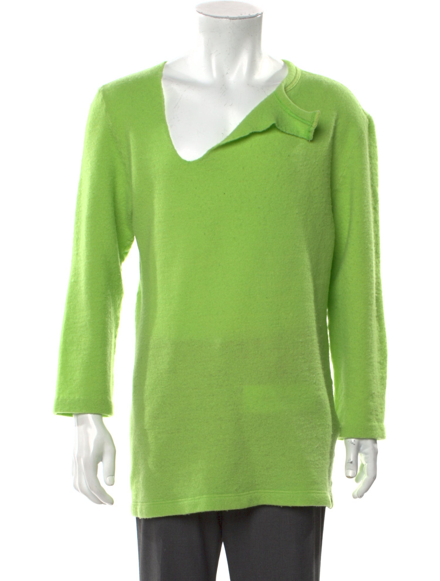 Comme des Garçons Homme Plus Wool V-Neck Pullover