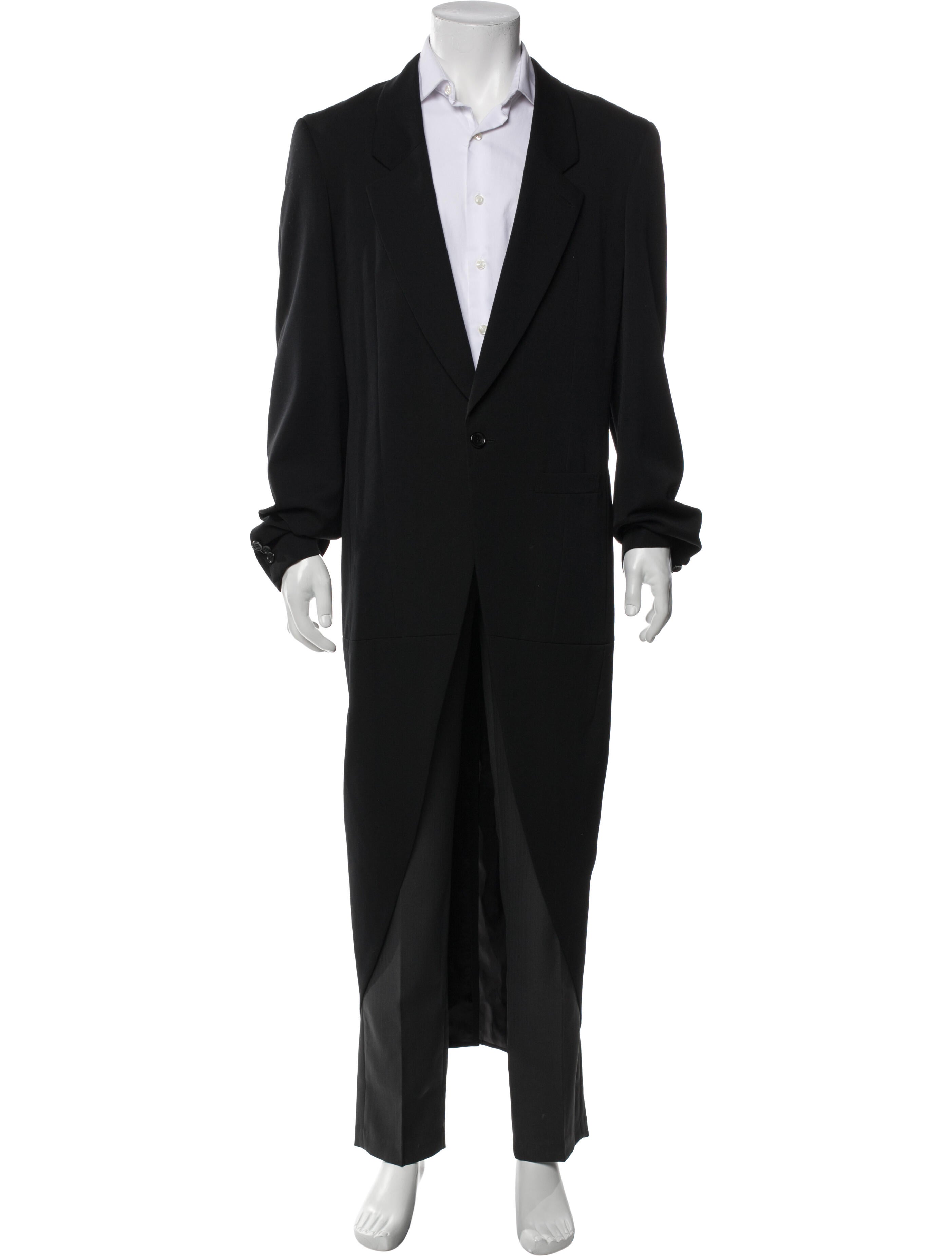 Comme des Garçons Homme Plus Wool Overcoat