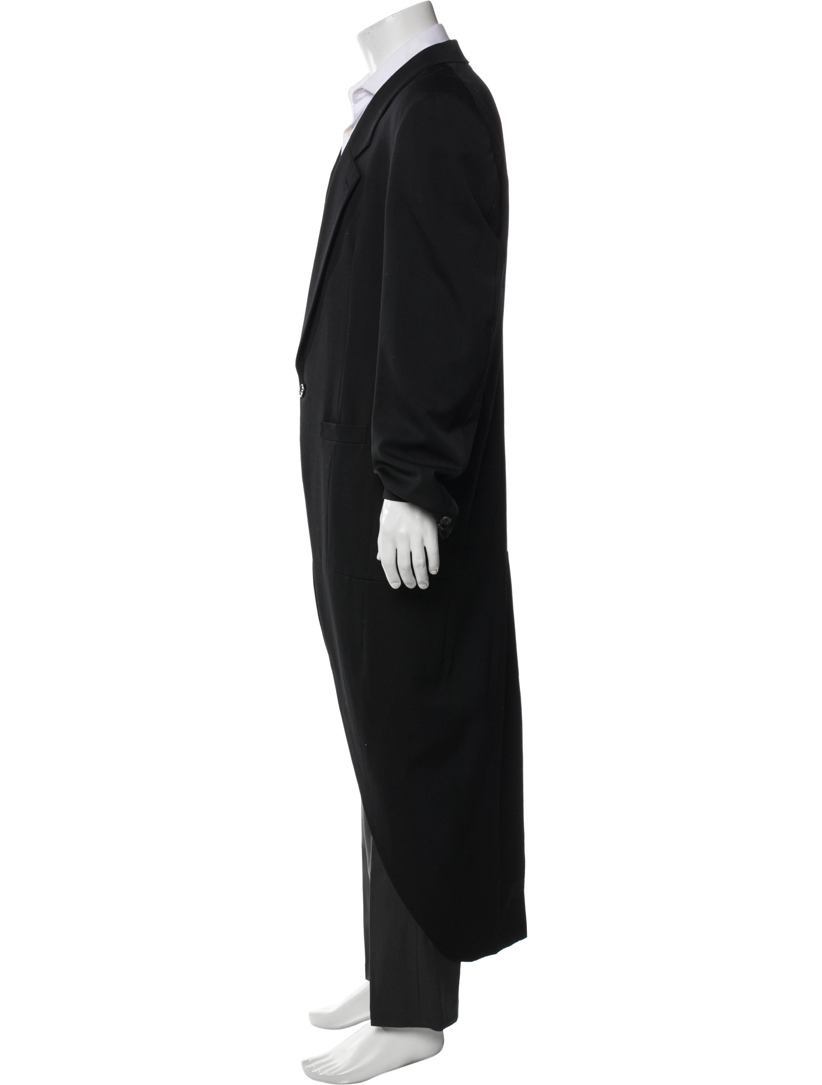 Comme des Garçons Homme Plus Wool Overcoat