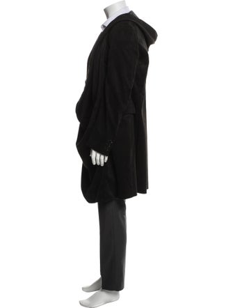 Comme des Garçons Homme Plus V-Neck Long Sleeve Hoodie