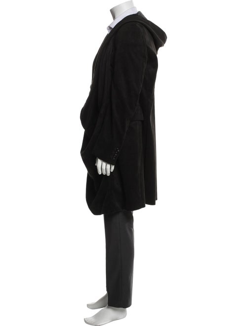 Comme des Garçons Homme Plus V-Neck Long Sleeve Hoodie