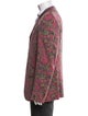 Comme des Garçons Homme Plus Pink Patterned Blazer