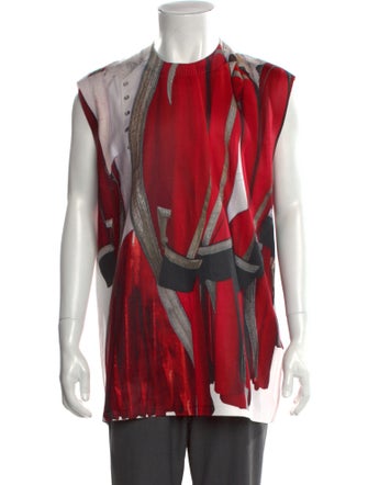 Comme des Garçons Homme Plus Printed Crew Neck T-Shirt