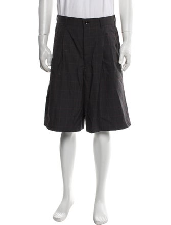 Comme des Garçons Homme Plus Wool Flat Front Shorts