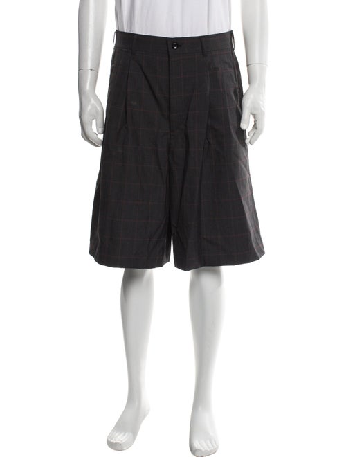 Comme des Garçons Homme Plus Wool Flat Front Shorts