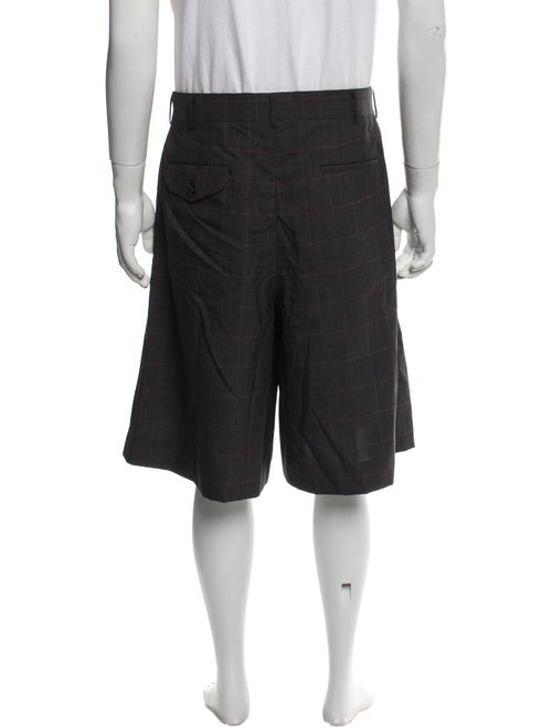 Comme des Garçons Homme Plus Wool Flat Front Shorts