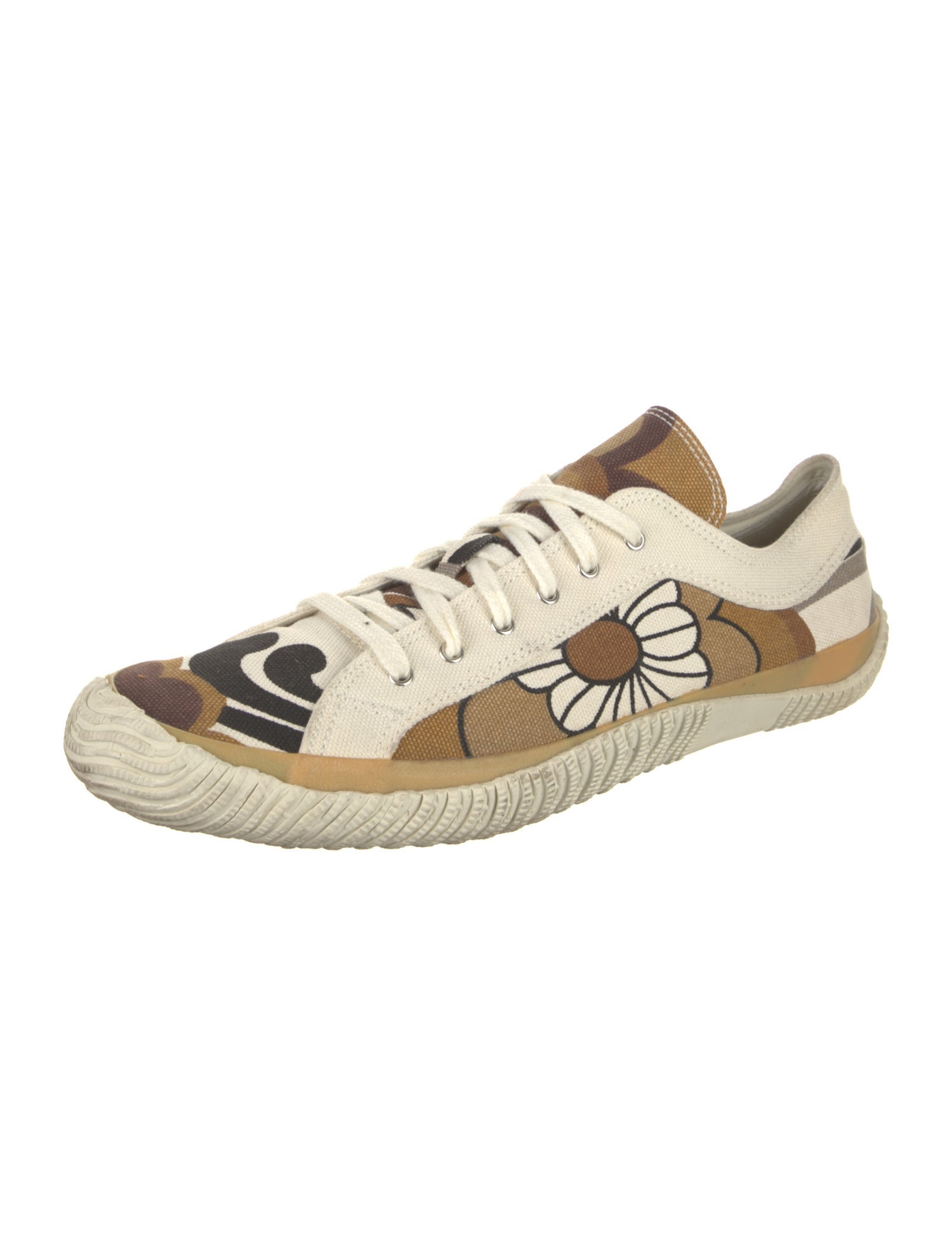 Comme des Garçons Homme Plus Canvas Printed Sneakers