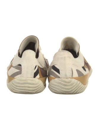 Comme des Garçons Homme Plus Canvas Printed Sneakers