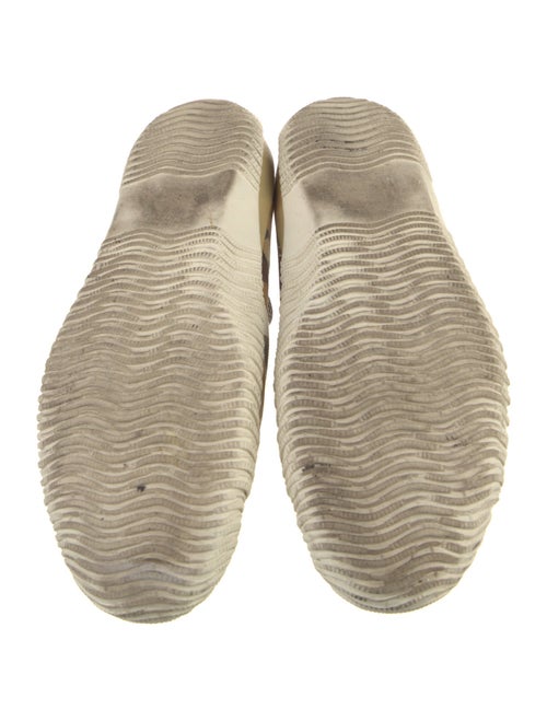 Comme des Garçons Homme Plus Canvas Printed Sneakers