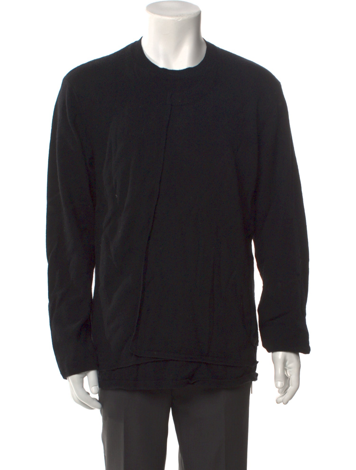 Comme des Garçons Homme Plus Wool Crew Neck Pullover
