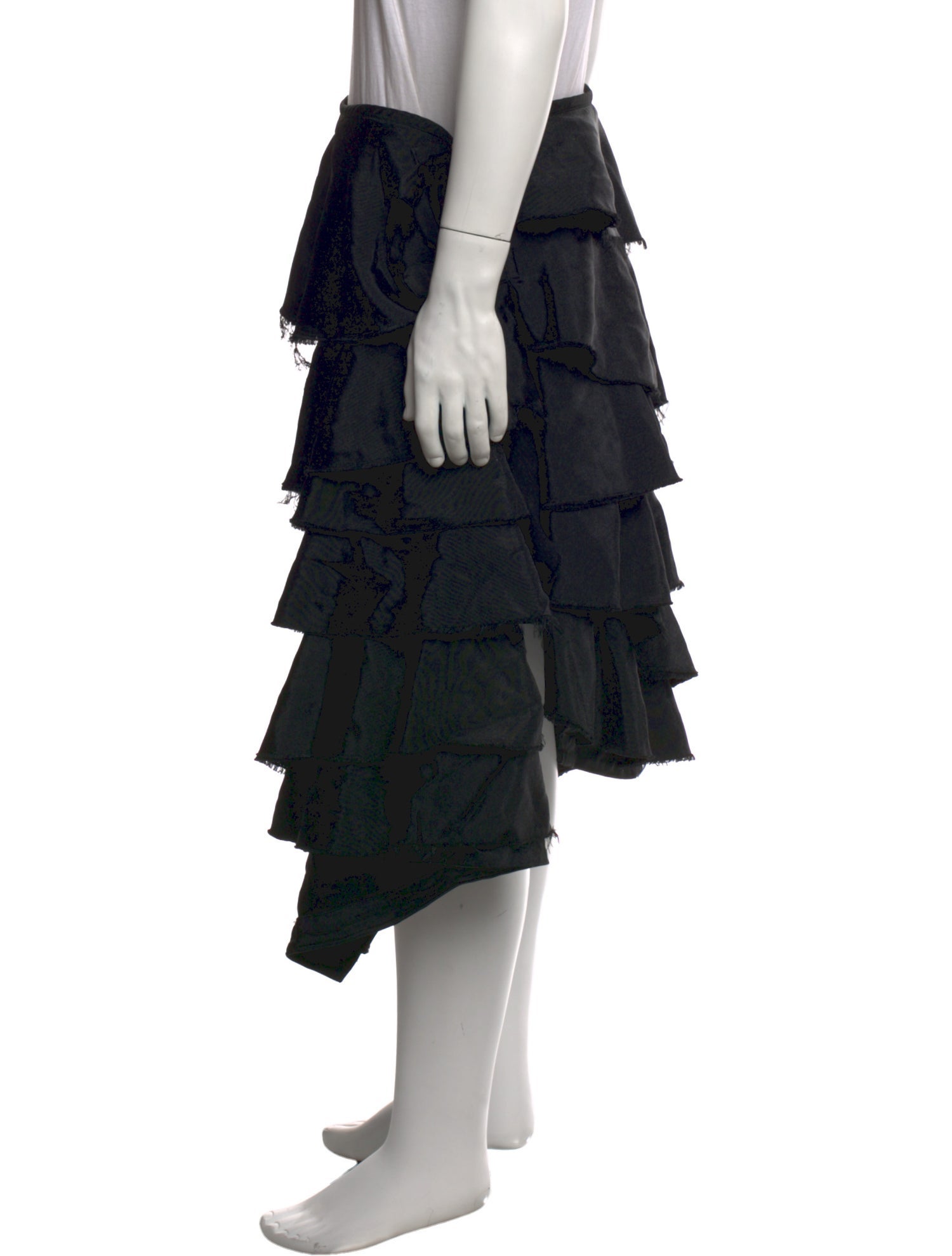 Comme des Garçons Homme Plus Ruffle Buckle Kilt