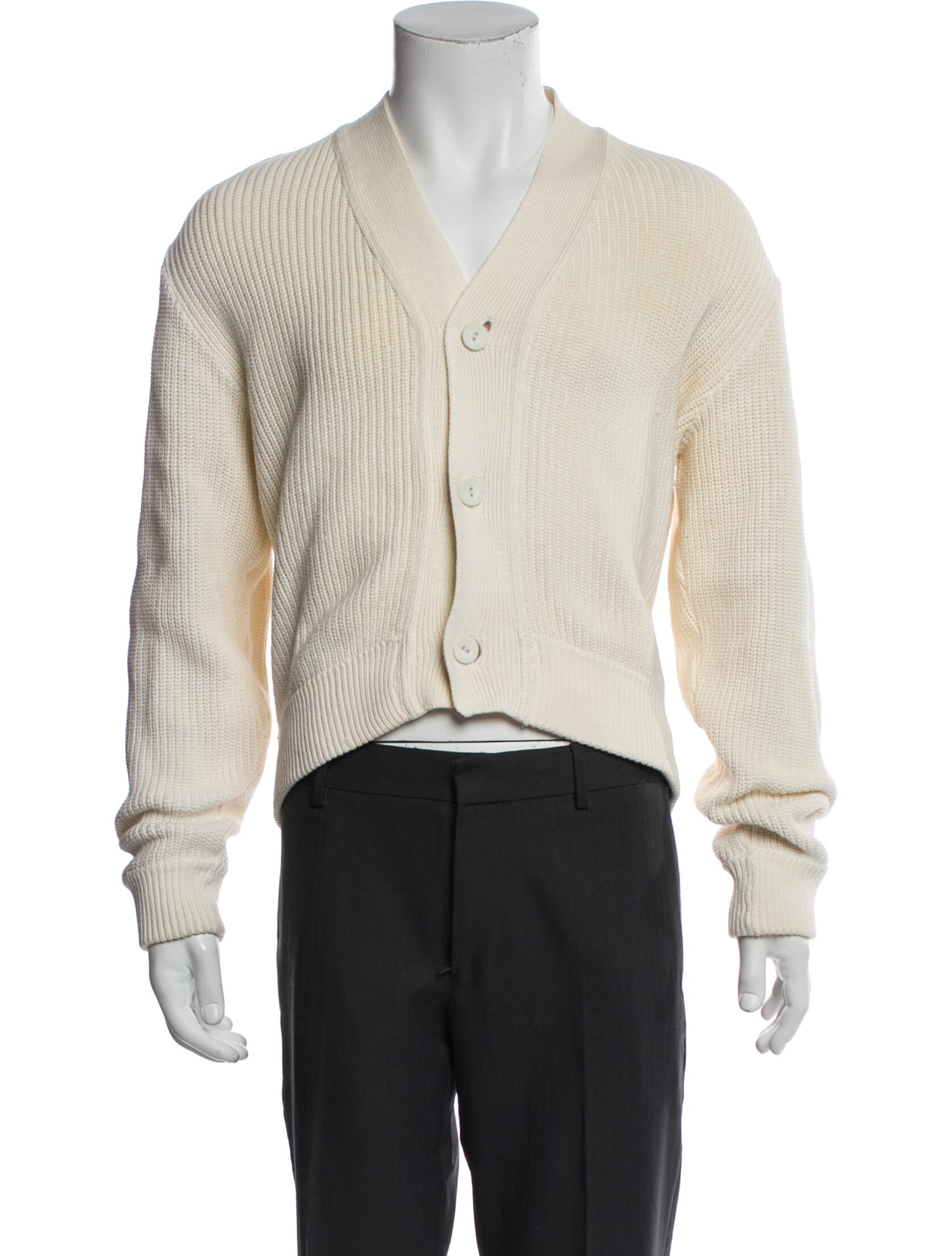 Comme des Garçons Homme Plus V-Neck Long Sleeve Cardigan