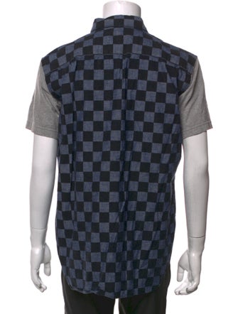 Comme des Garçons Homme Plus Plaid Print Short Sleeve Shirt