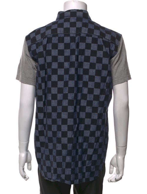 Comme des Garçons Homme Plus Plaid Print Short Sleeve Shirt