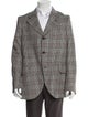 Comme des Garçons Homme Plus Houndstooth Print Blazer