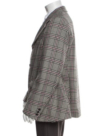 Comme des Garçons Homme Plus Houndstooth Print Blazer