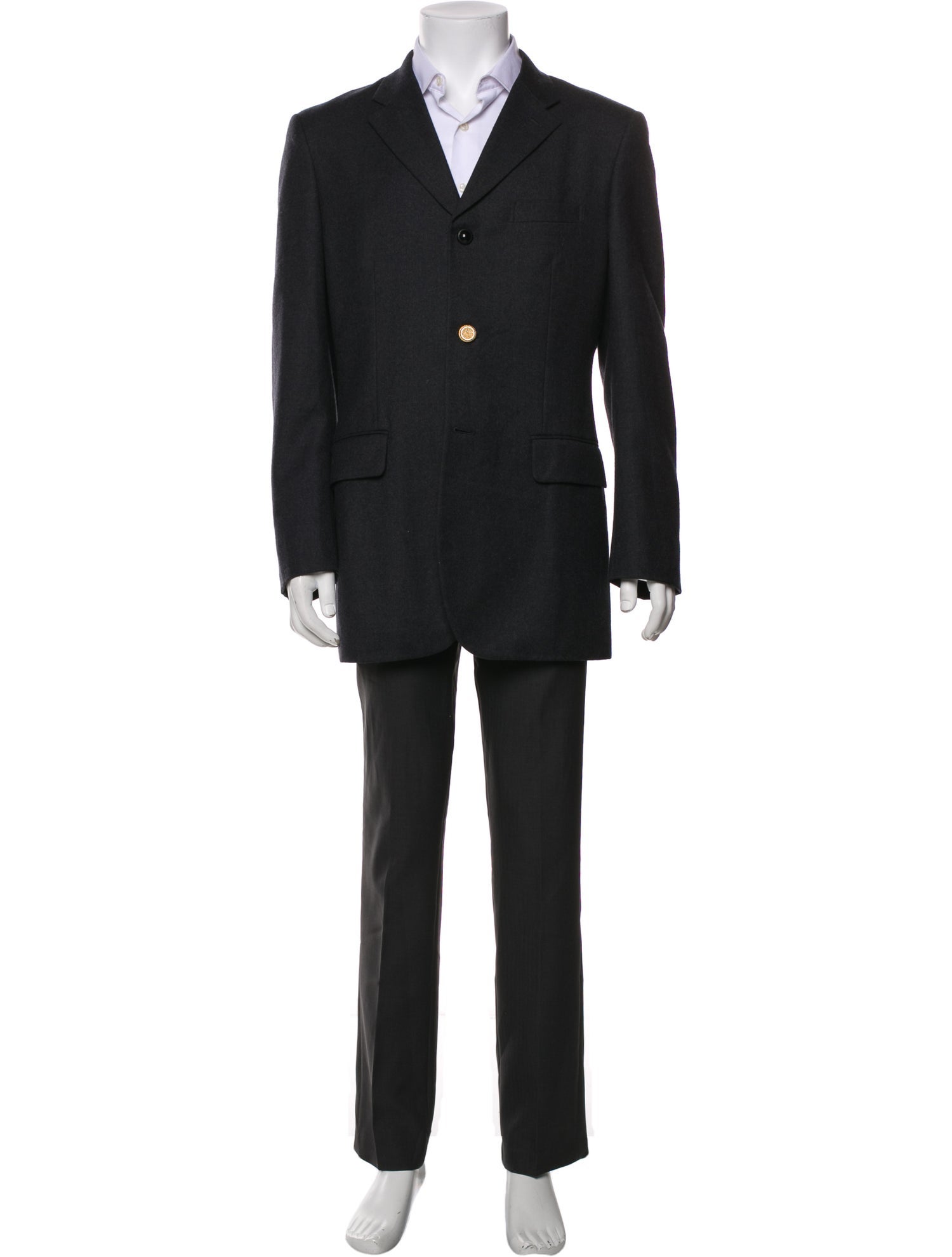 Comme des Garçons Homme Plus Solid Wool Blazer