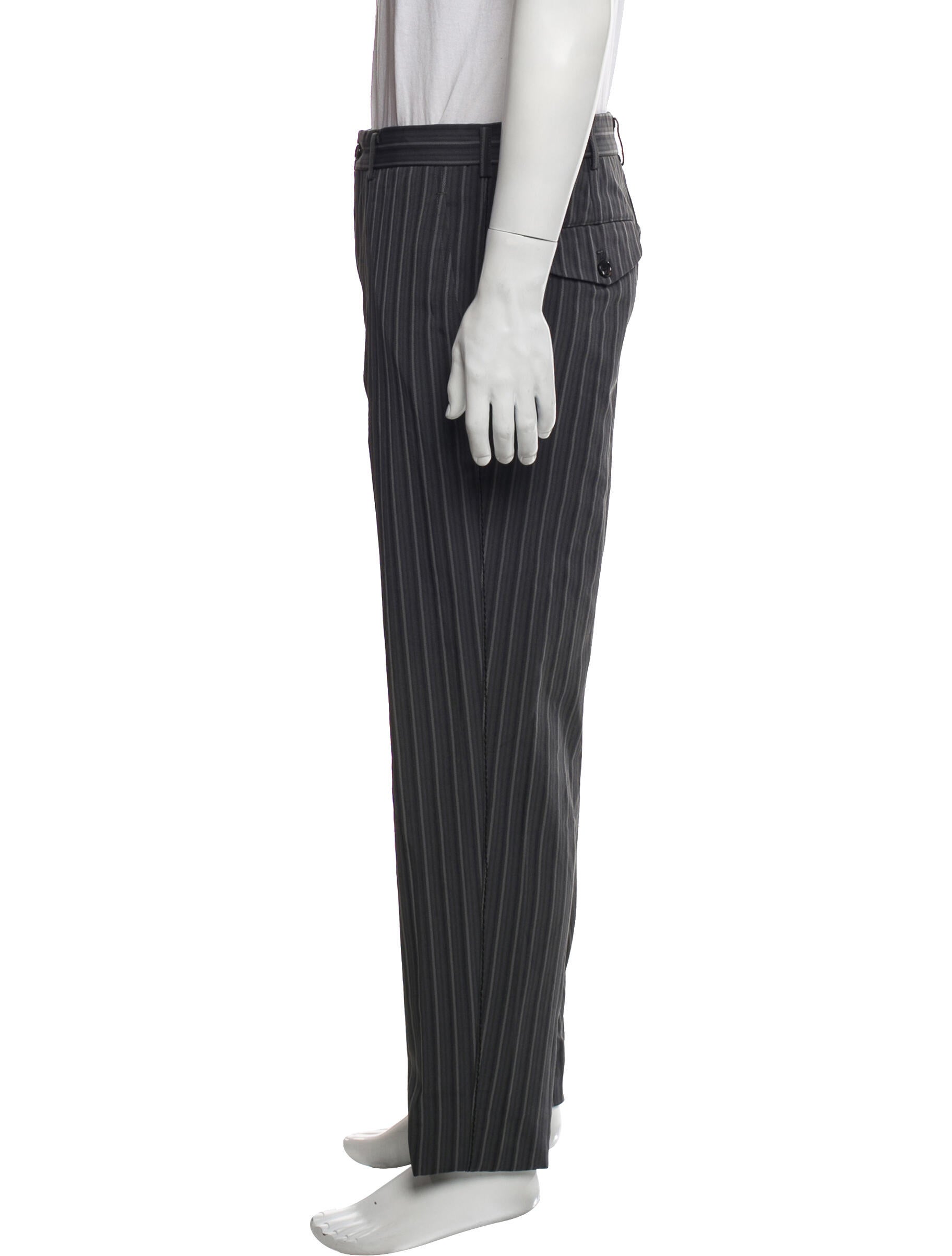 Comme des Garçons Homme Plus Striped Pants