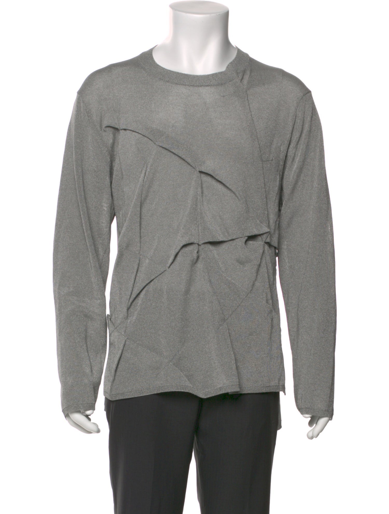 Comme des Garçons Homme Plus Crew Neck Long Sleeve Cardigan