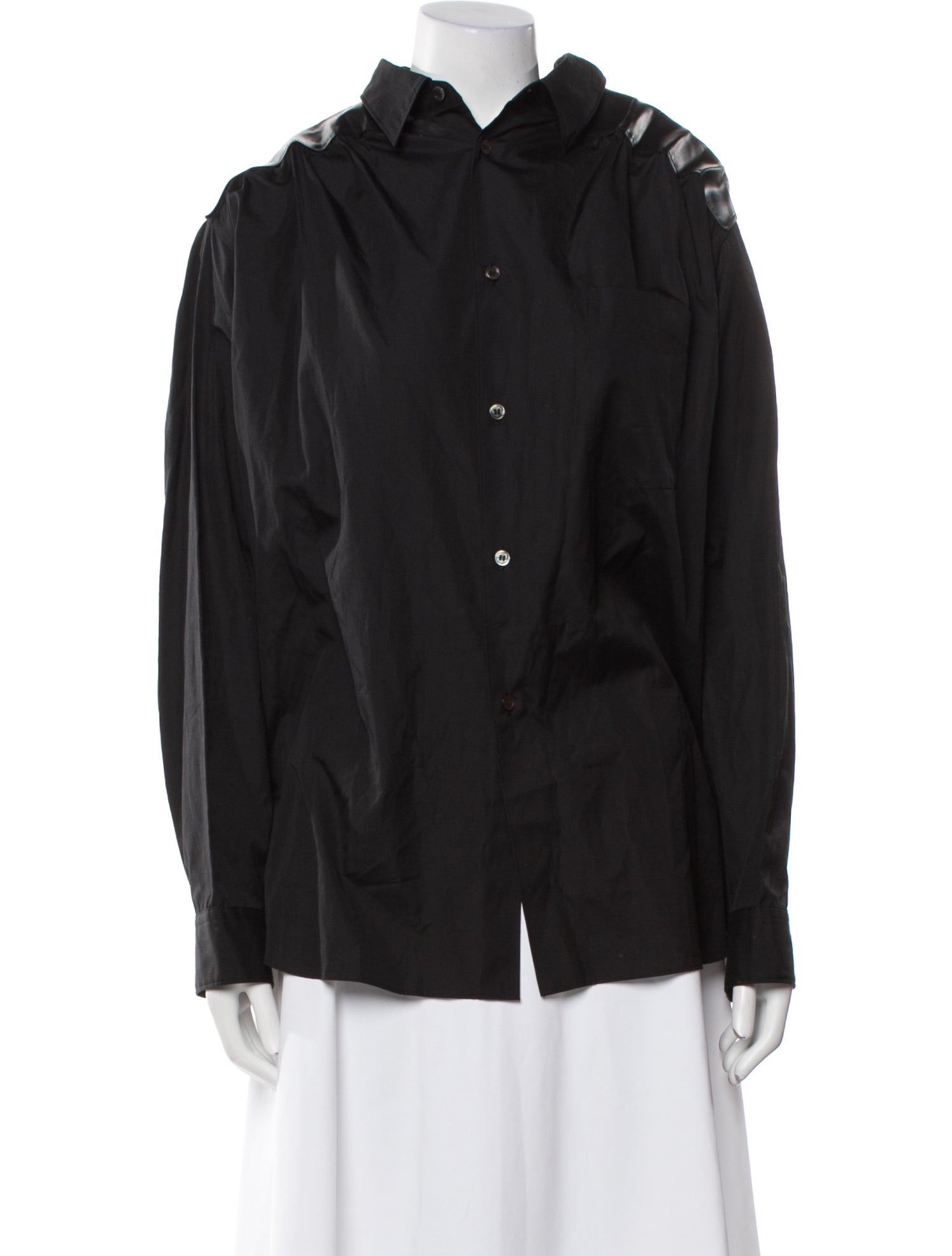 Comme des Garçons Homme Plus Long Sleeve Button-Up Top