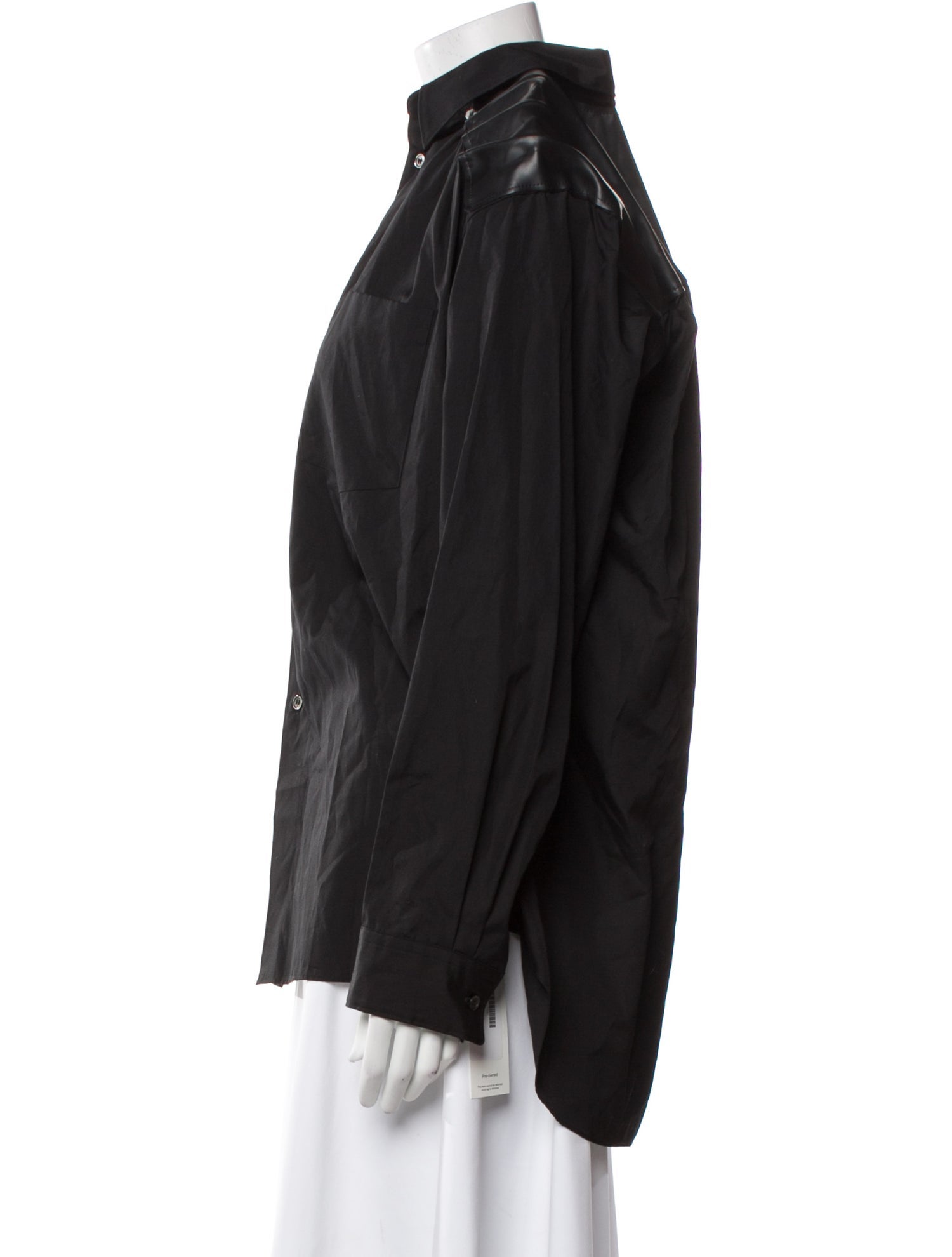 Comme des Garçons Homme Plus Long Sleeve Button-Up Top