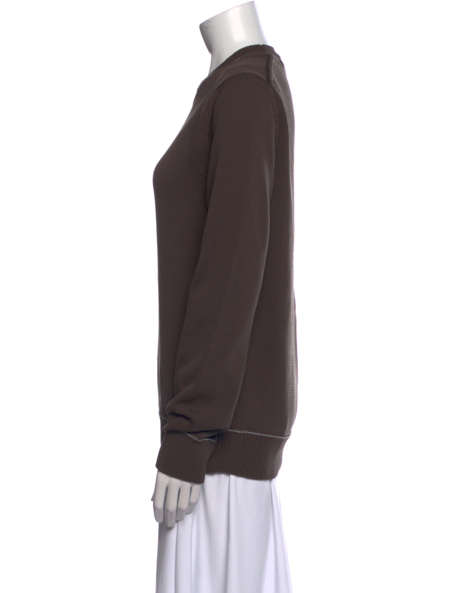 Comme des Garçons Homme Deux Crew Neck Long Sleeve Pullover