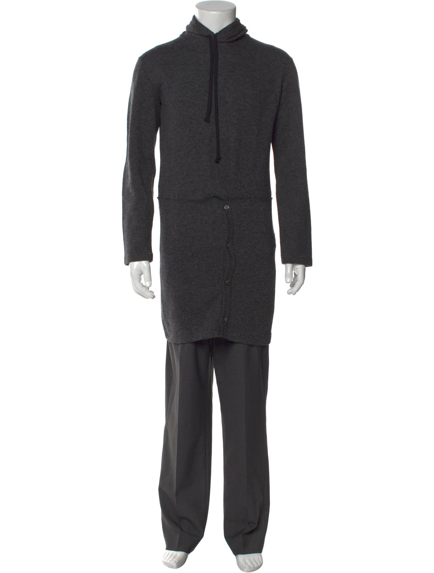 Comme des Garçons Homme Plus Mock Neck Long Sleeve Cardigan