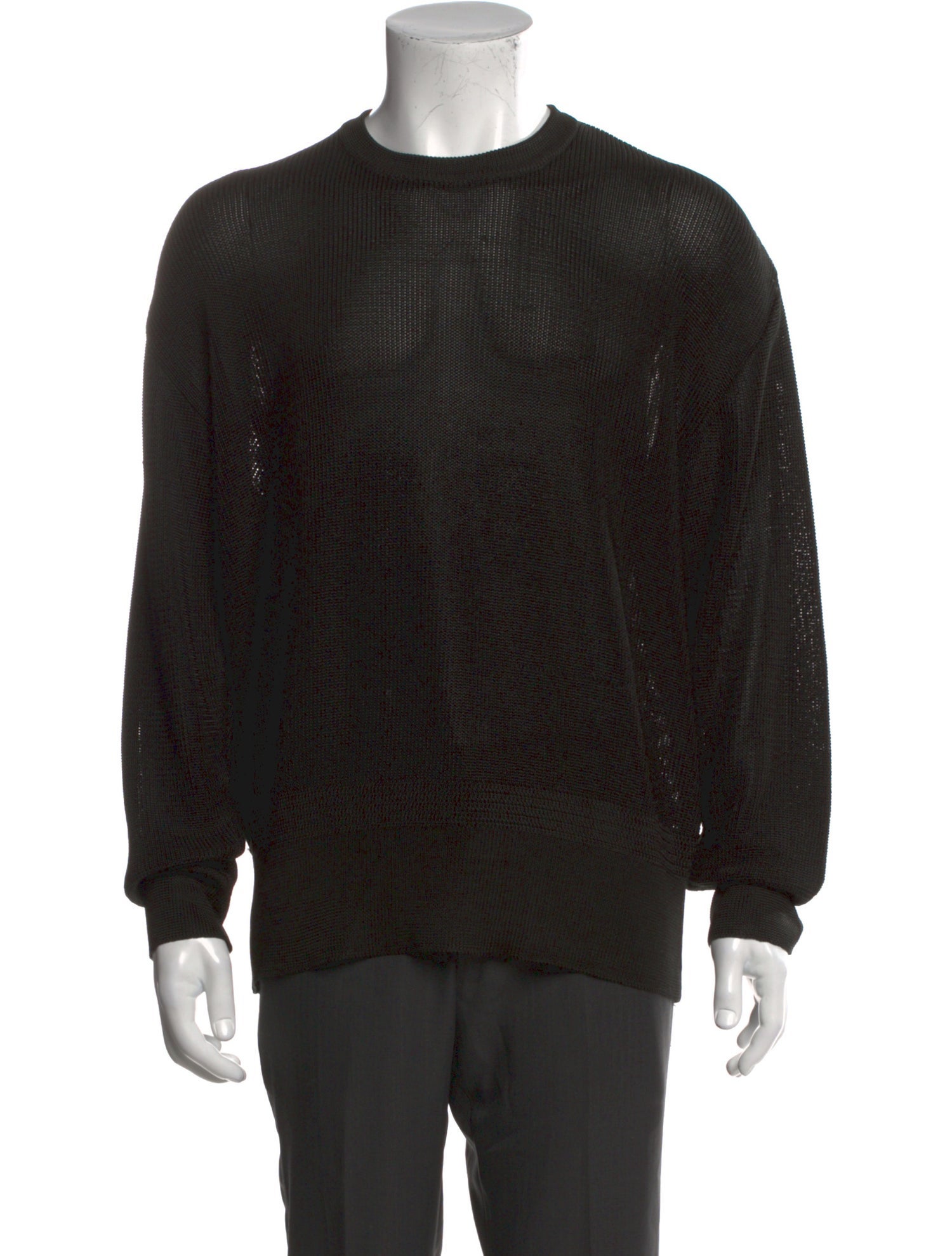 Comme des Garçons Homme Plus Crew Neck Long Sleeve Pullover