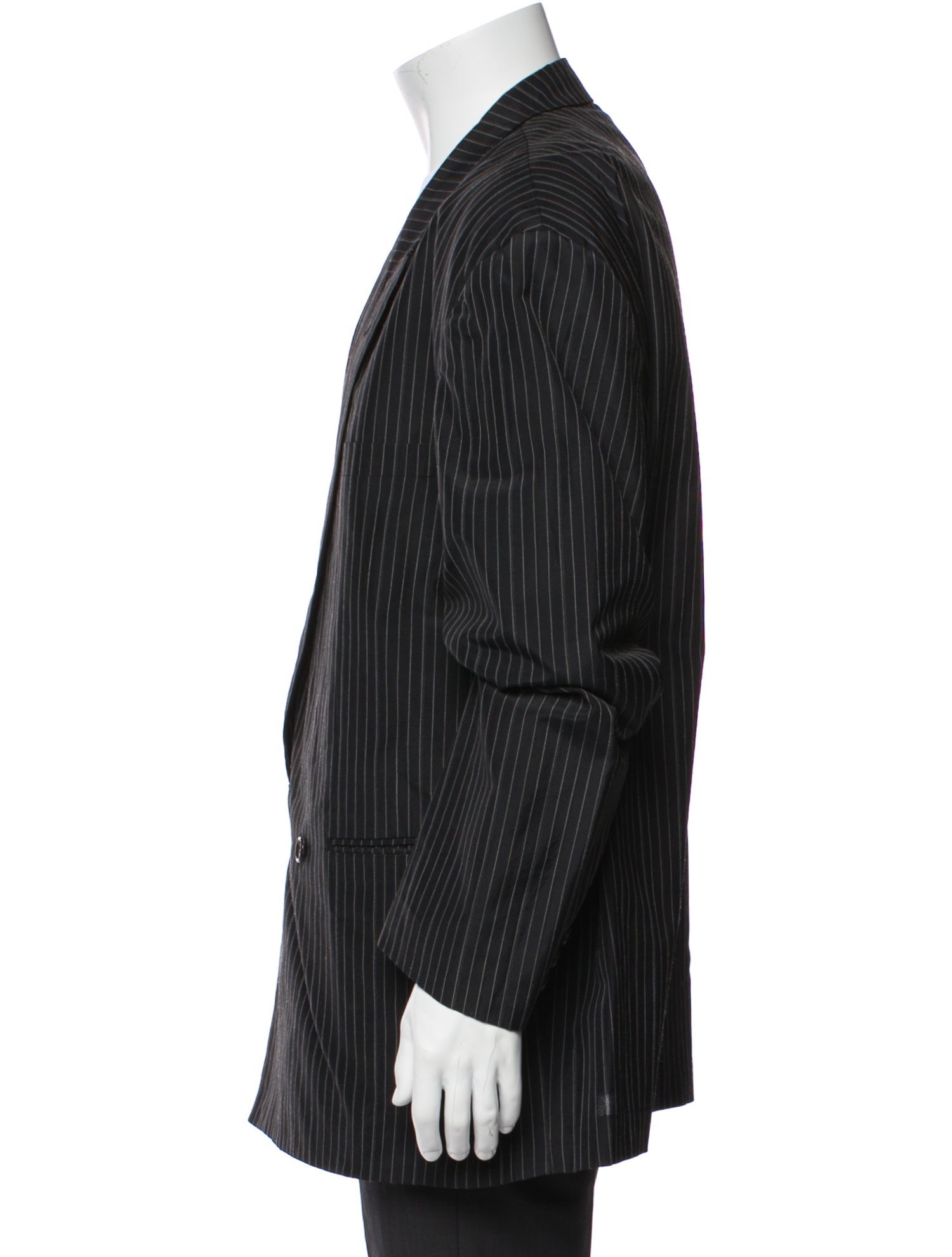 Comme des Garçons Homme Plus Vintage Pinstripe Double Breasted Blazer