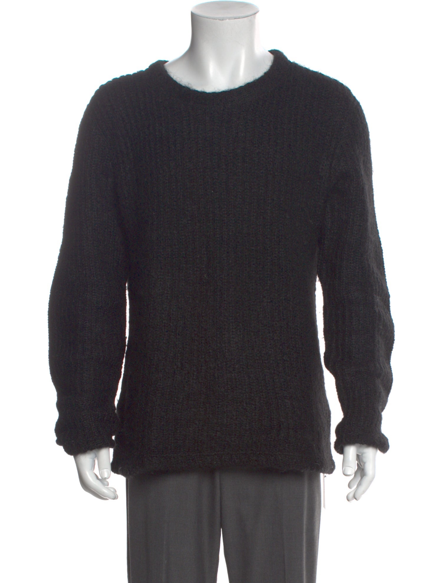 Comme des Garçons Homme Plus Mohair Crew Neck Pullover