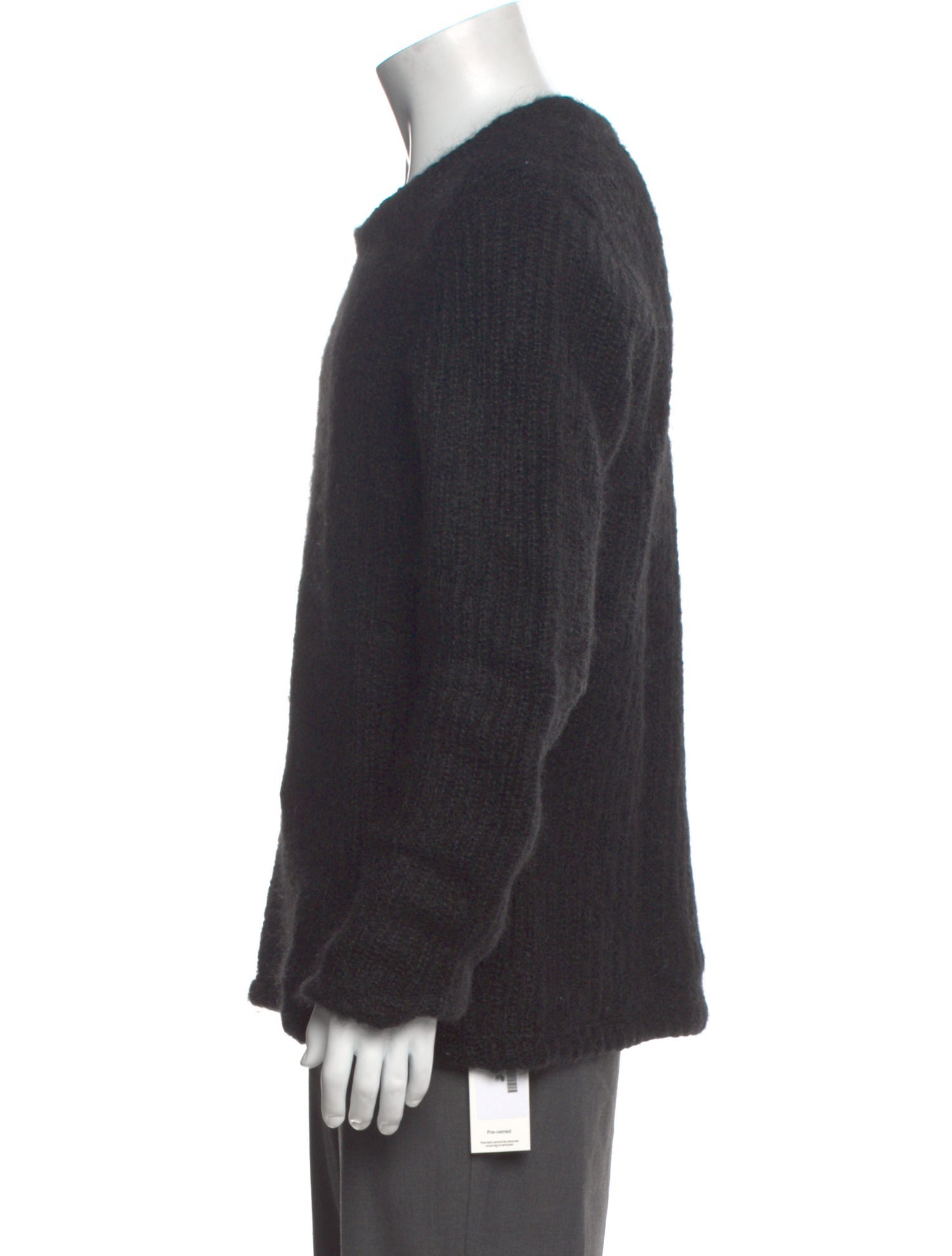 Comme des Garçons Homme Plus Mohair Crew Neck Pullover