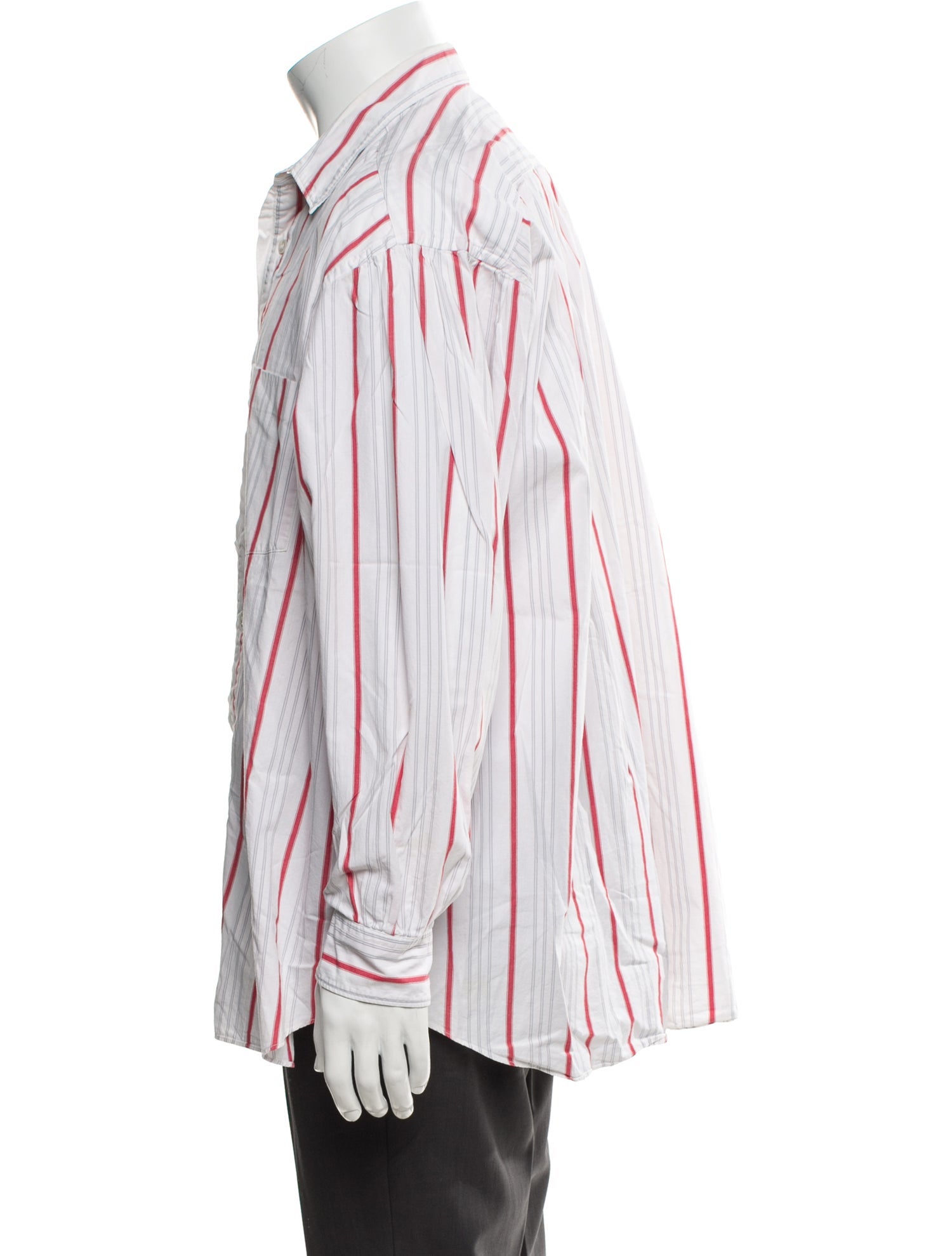 Comme des Garçons Homme Plus Striped Long Sleeve Shirt