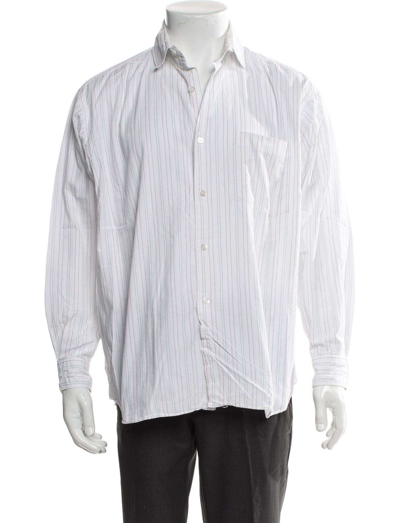 Comme des Garçons Homme Plus Striped Long Sleeve Shirt