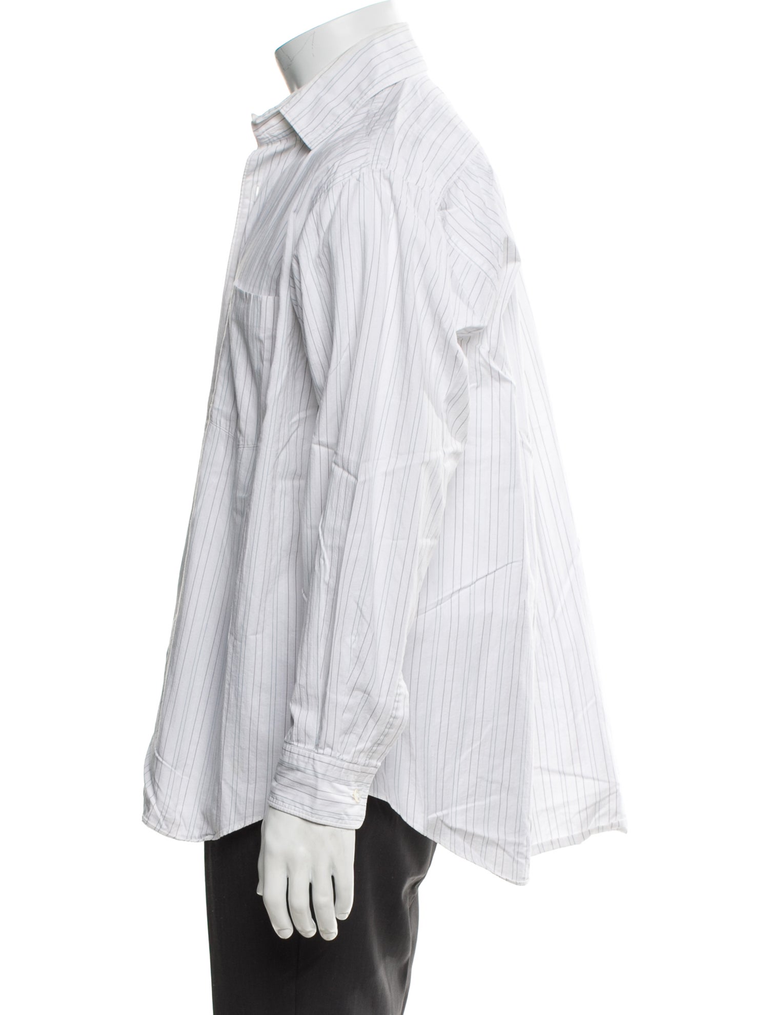 Comme des Garçons Homme Plus Striped Long Sleeve Shirt