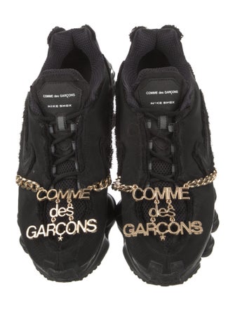 Comme des Garçons x Nike Mesh Printed Chunky Sneakers