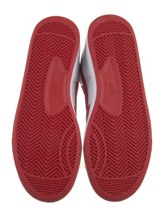 Comme des Garçons x Nike Leather Colorblock Pattern Sneakers