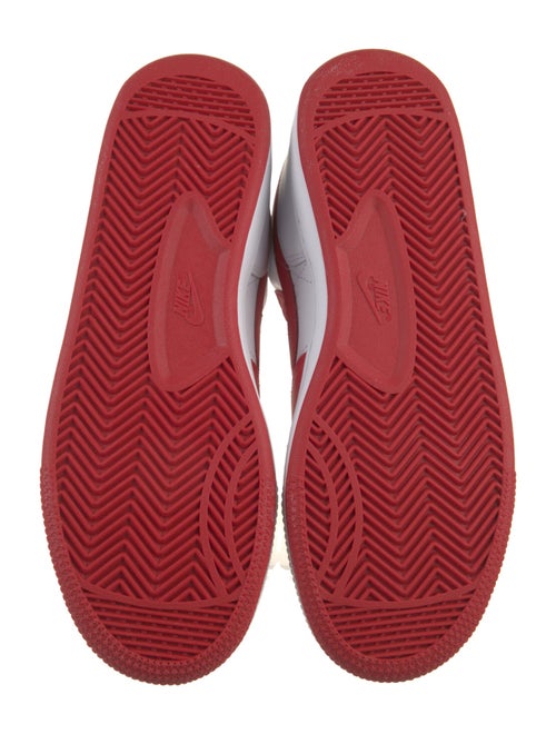 Comme des Garçons x Nike Leather Colorblock Pattern Sneakers